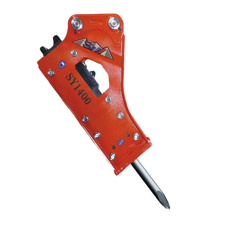 Sb40 Hydraulic Rock Breaker Excavator Silenced Hydraulic Jack Hammer With 68mm Chisel For Sale