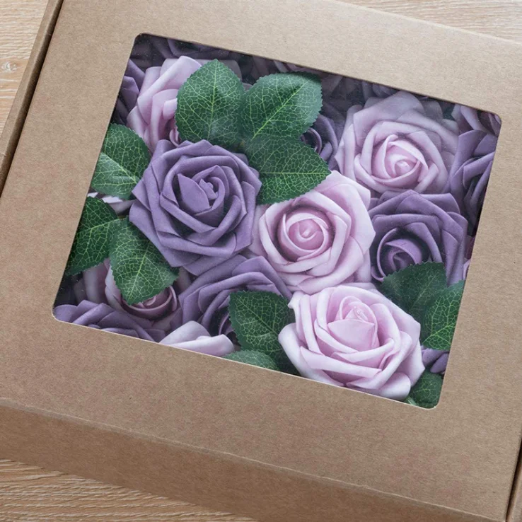 Горячая Распродажа, 25 шт., мягкие высококачественные декоративные искусственные розы из латекса