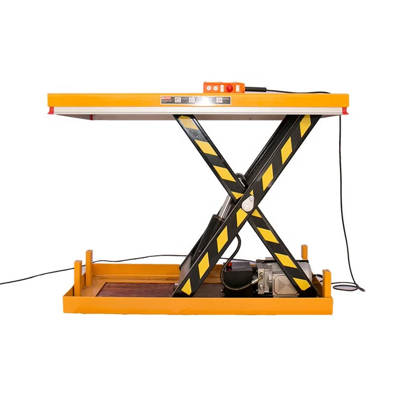 Factory Price Hydraulic Scissor Stationary Lift for Cargo