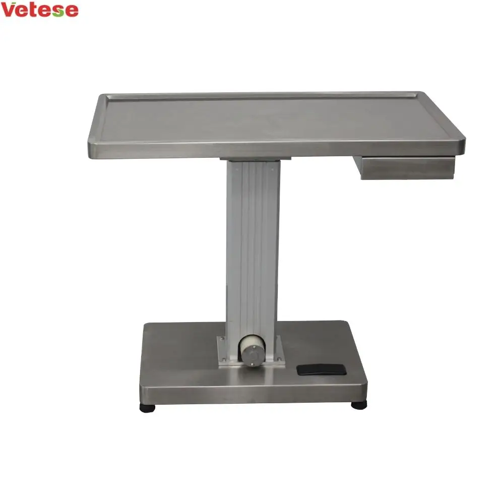 veterinary pet cleaning examination table with built in scale