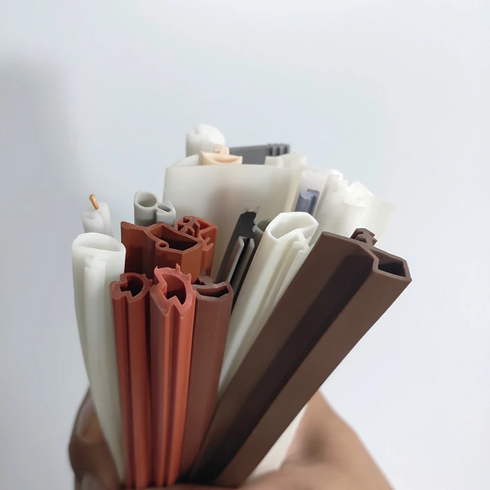 Custom Household interior Wooden doors windows silicone PVC TPE TPV Flexible rubber plastic seal strips