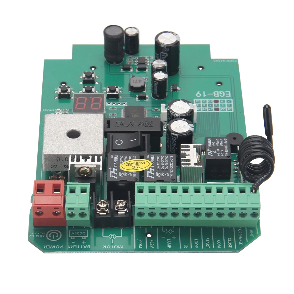 wiring diagram pcb sliding gate door opener motor control board 24v for automatic gate opener motor