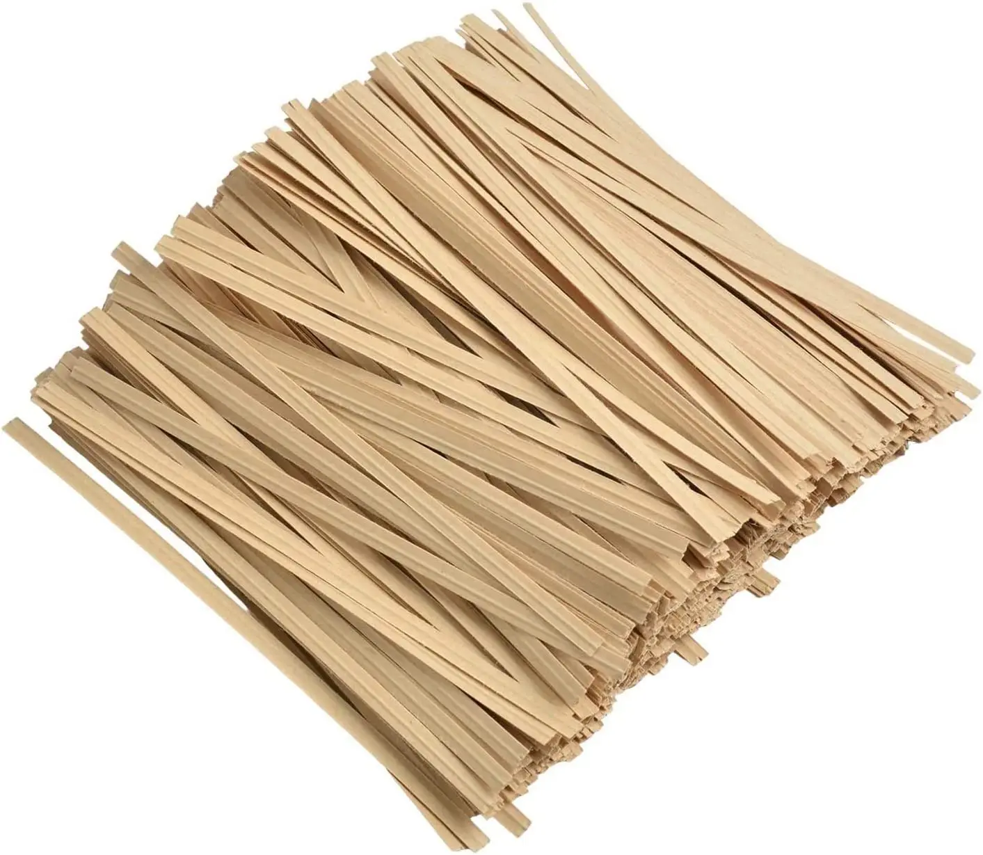 1000 Pieces Kraft Paper Twist Ties, Bread Twist Ties Candy Ties for Bags, 6 Inch (Kraft Paper)