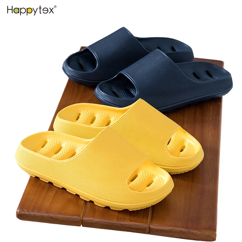 Factory High Quality Home Slippers Custom Soft Slides Custom Logo Fashion Customized EVA Slipper Sheet With Holes Easy to Dry
