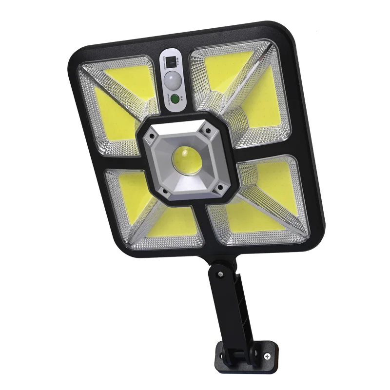 New Human Body Induction Solar Outdoor Light Solar Rechargeable LED Garden Light 3 Working Modes Solar Light