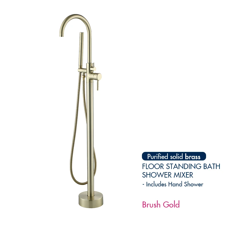 Water Shower Bath Faucet Sets Brass for Bathroom Shower Valve Exposed Shower Kits Bathtub filler