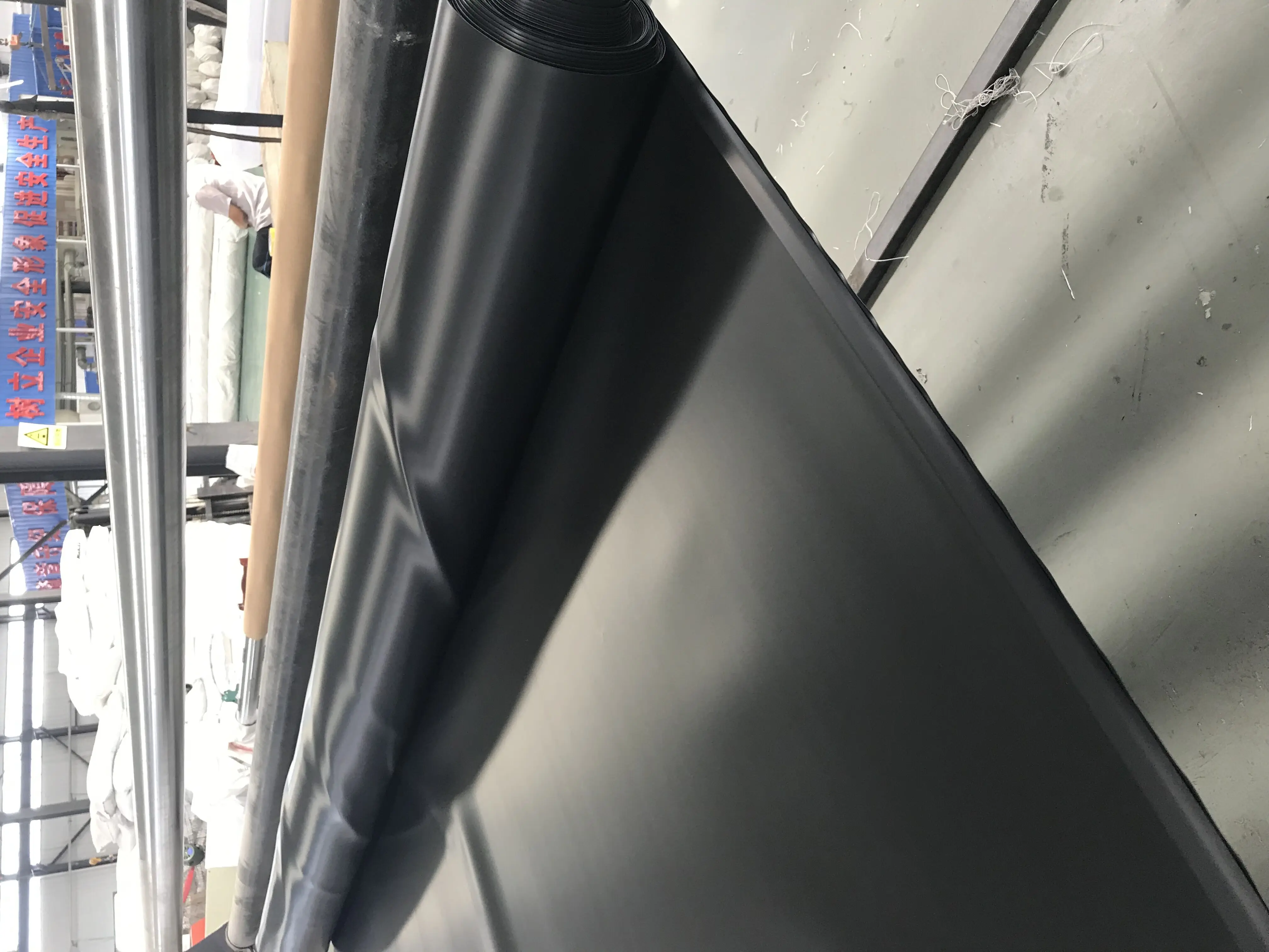 1.50mm HDPE Geomembrane for salt pool, salt pond, salt plant, salt marshes