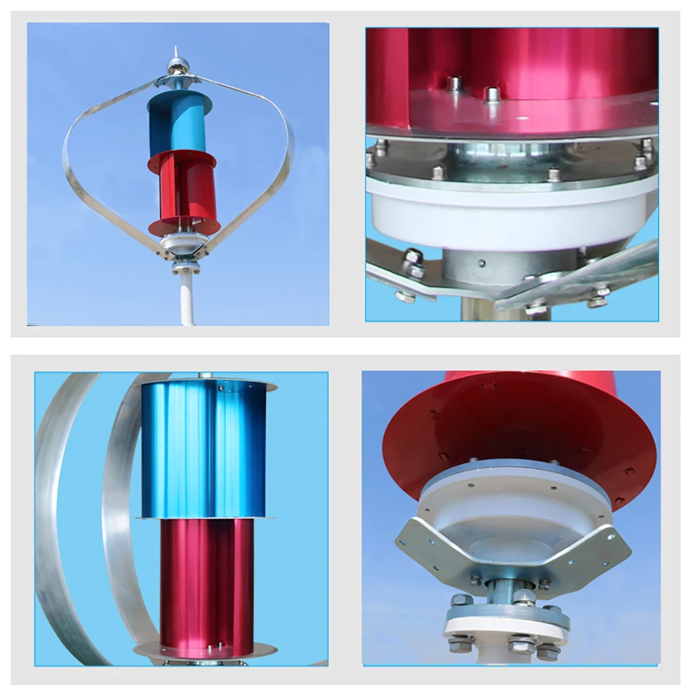 CF-600 Vertical Maglev micro Wind Turbin Generator High efficiency customized Factory Direct Supply Easy installation