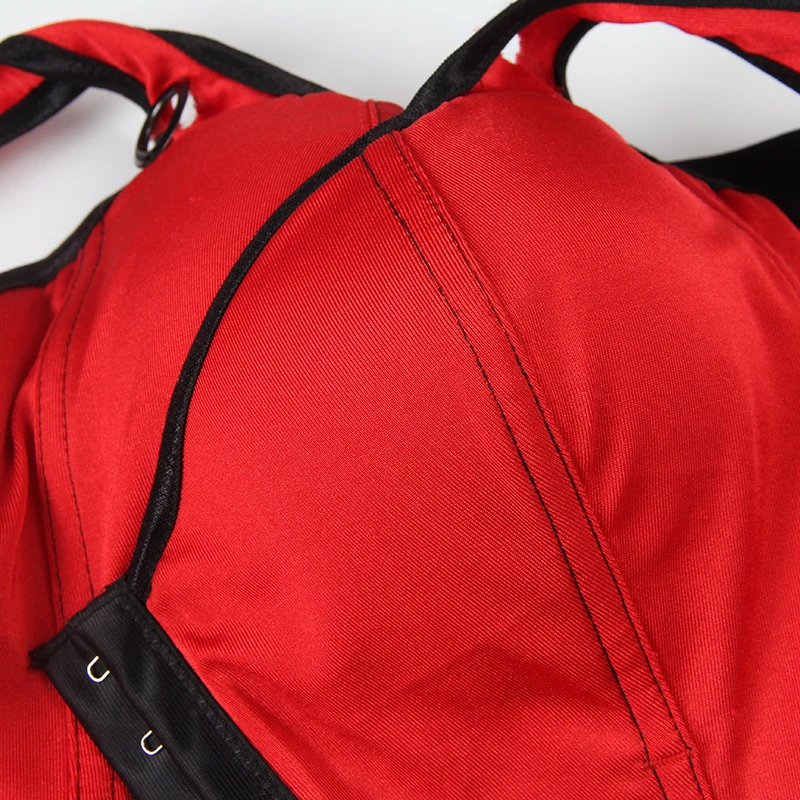 Hot sex red corset adjustable sxey girl new design for corset