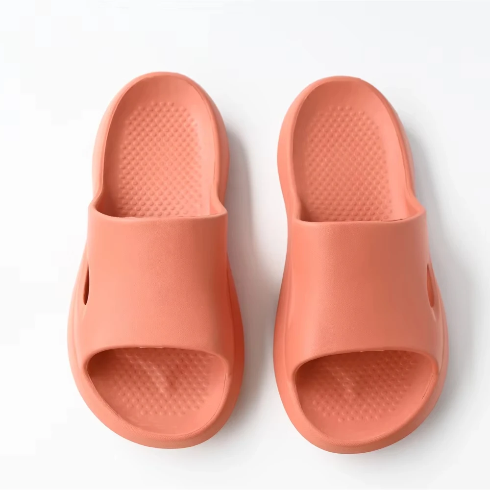 Hot Selling Low Price Anti-slip Soft Thick Sole House Slides Indoor Eva Slippers