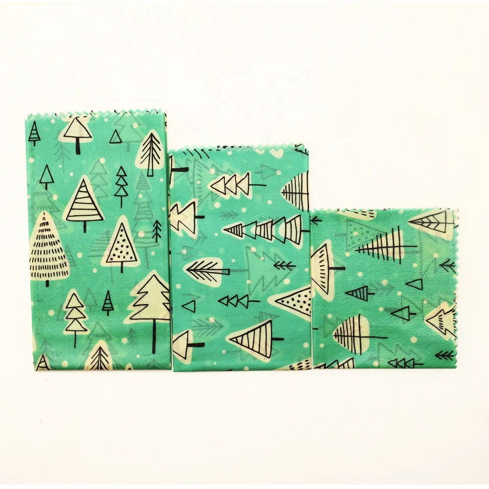 2019 New ideas Eco Friendly Reusable Beeswax Food Storage Wrap