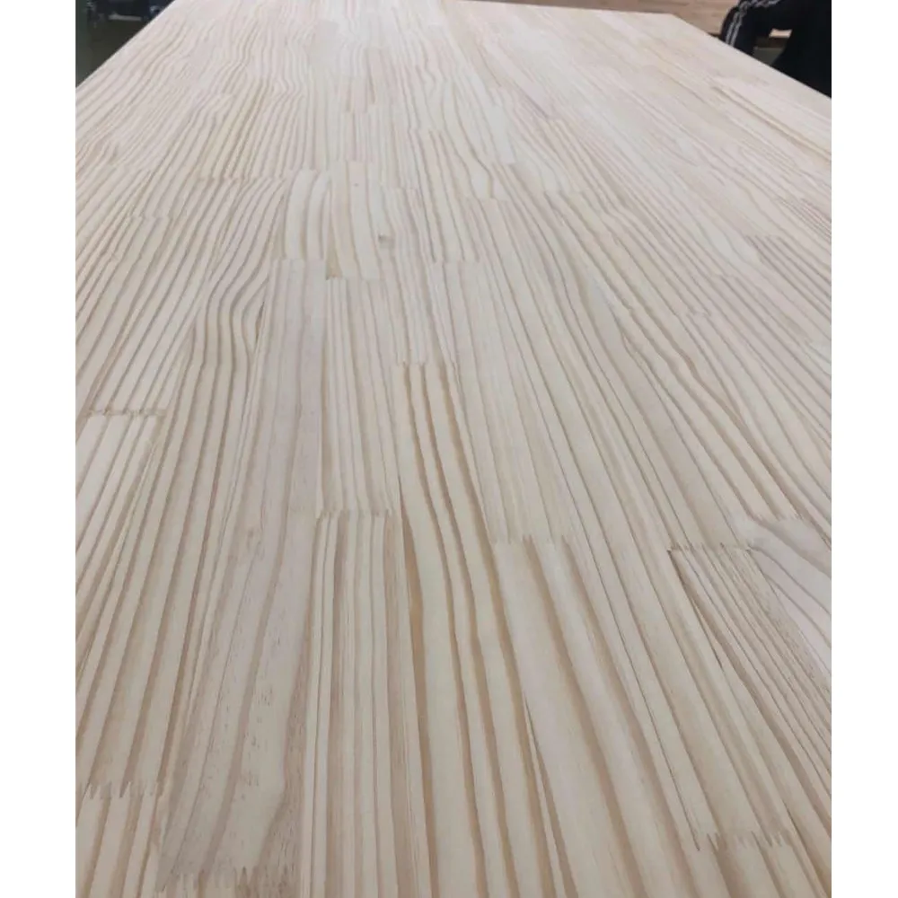 Wholesale FSC Cheap price Pine Timber Wood Finger Laminated Board for construction panel