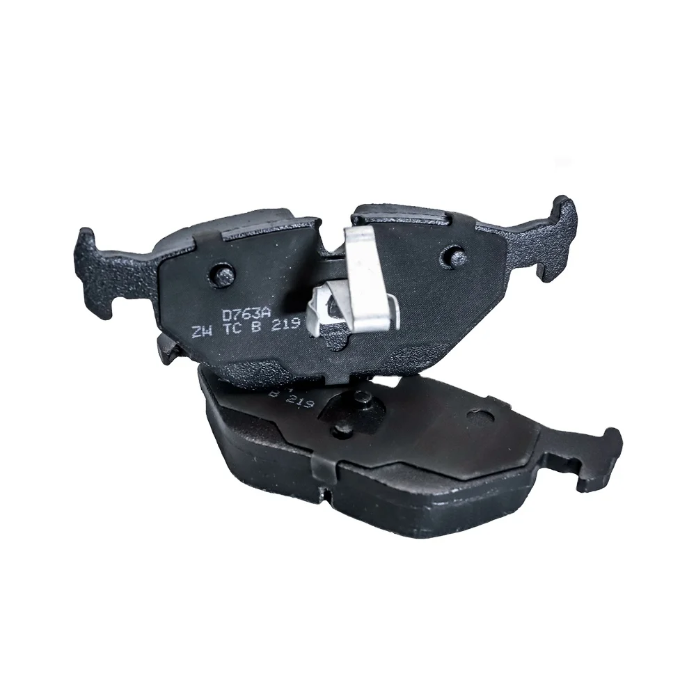 D763 China ODON front carbon fibre ceramic with hardware wholesale semi metalic brake pads for BMW