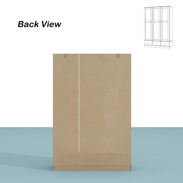 simple design nice wardrobe double wardrobe luxury rattan closet