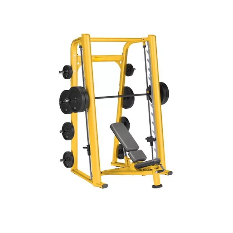 Commercial Flat oval tube Strength Training machine  Gym Fitness Equipment plate Loaded Smith Machine