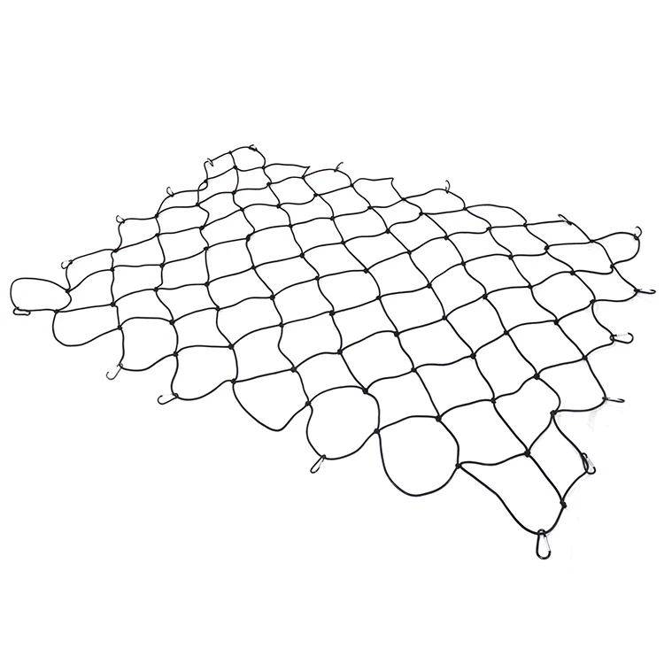 Wholesale fashionable high standard durable high quality PP yarn and rubber yarn cargo net