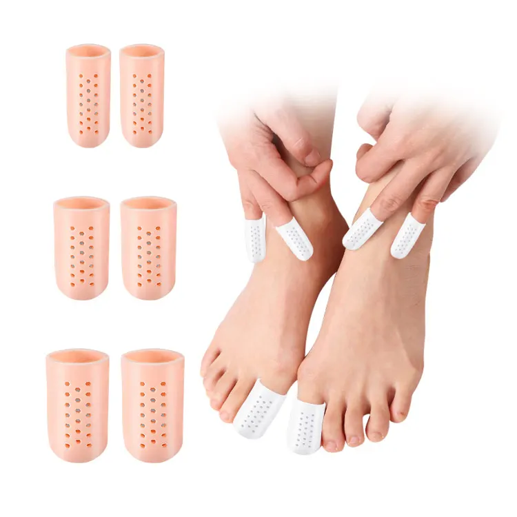 Силиконовый дышащий протектор для большого пальца ног для блистерного протектора для мозолей