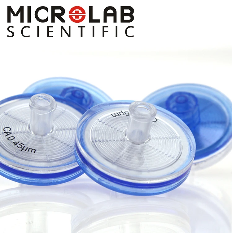 Lab use Reusable Plastic 28MM /33MM Hydrophobic Syringe Filter Double luer lock Syringe Filter For Filter Air Purifier for HPLC