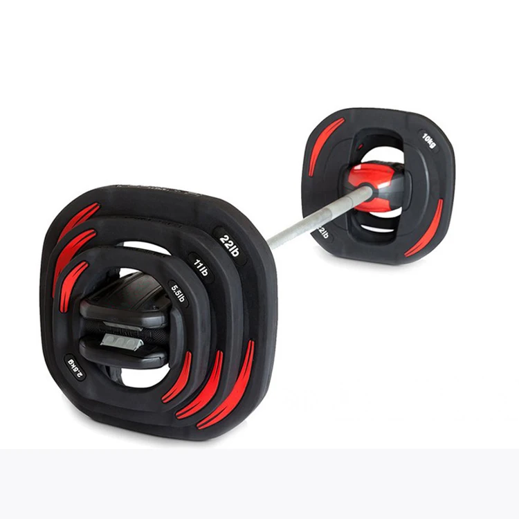 
Hot sale factory 20kg Crocodile Jaw barbell set 