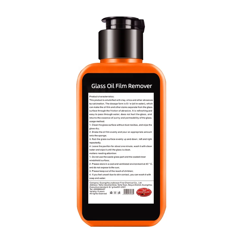 car window glass stain remover car glass oil film remover car glass cleaner