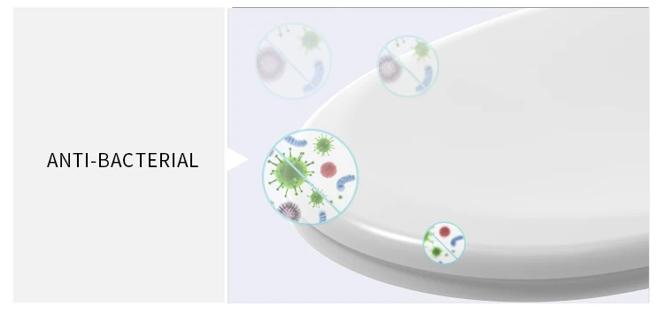 Xiamen Sunten SU063 Extra slim elongated square soft close toilet seats soft close quick release