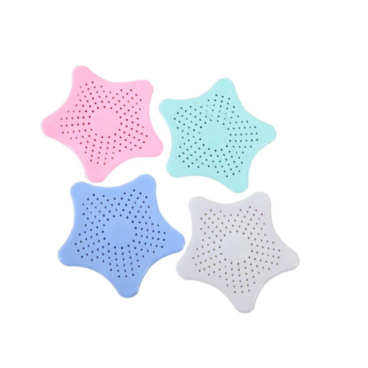 Hot Sale China Supplier High Quality Silicone  Drains Floor Drain Cover Bathroom Sink Hair Anti-clogging Filter