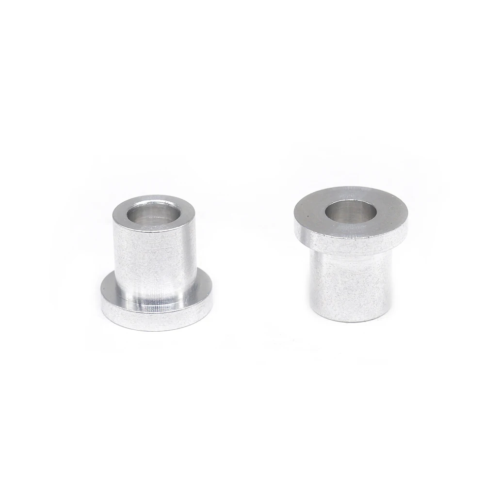 CNC Turning Stainless Steel Hollow Tube End Bushing with Flat Washer Automatic Transmission Shift Tube Bushing