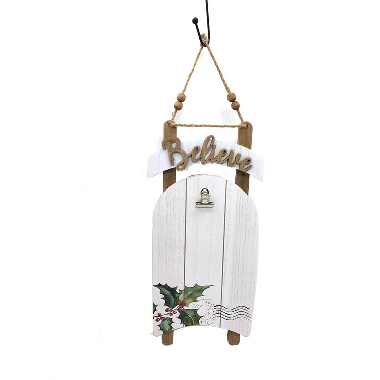 
Customized cheap corporate christmas children gifts tabletop mdf luxury decorative 