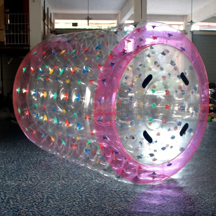 Giant Inflatable Hamster Wheel Water 2.7M x 1.8M  PVC Inflatable Roller On Water