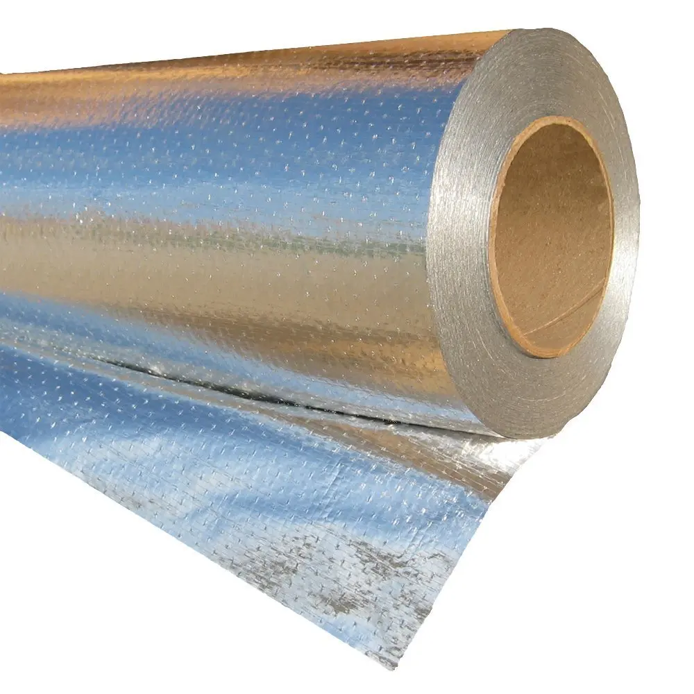 
Perforated aluminum foil vapor barrier 