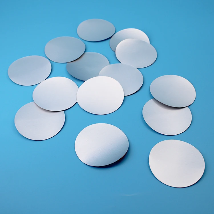 Manufacturer High Quality Easy Tear Off Aluminum Foil gasket/Lids/liner for Bottle cap seal