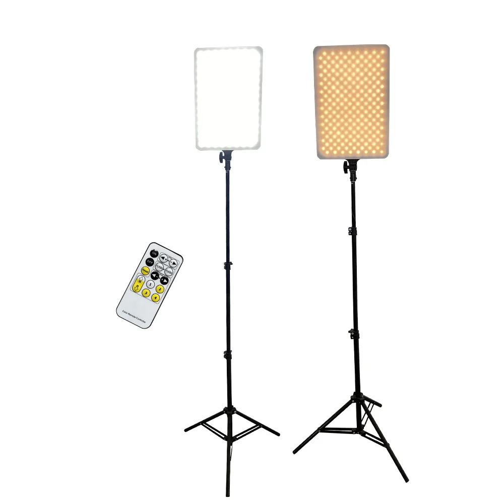 19 inch Live Stream Taking Photos Flat Studio Video Lighting Photography LED Flat Light Film Shooting Studio Video Panel Lamp