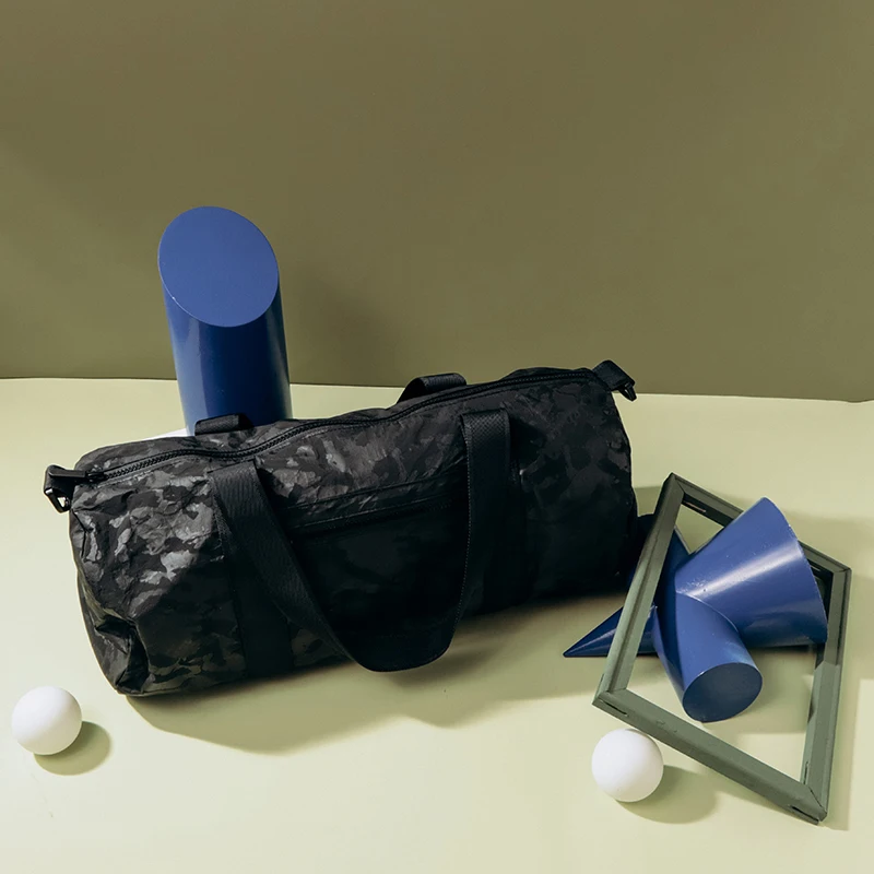 DuPont Tyvek Material waterproof travel sports duffle bag women weekend gym bag custom logo