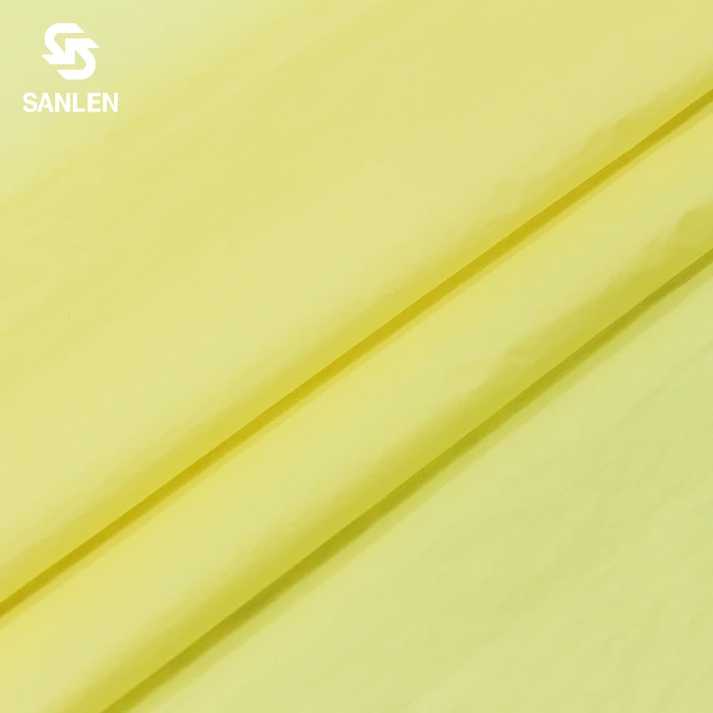 Прозрачная тонкая морщинчатая ткань 20D 420T с полиуретановым покрытием 100% нейлоновая для рыбалки UPF 50 UV Защитная куртка