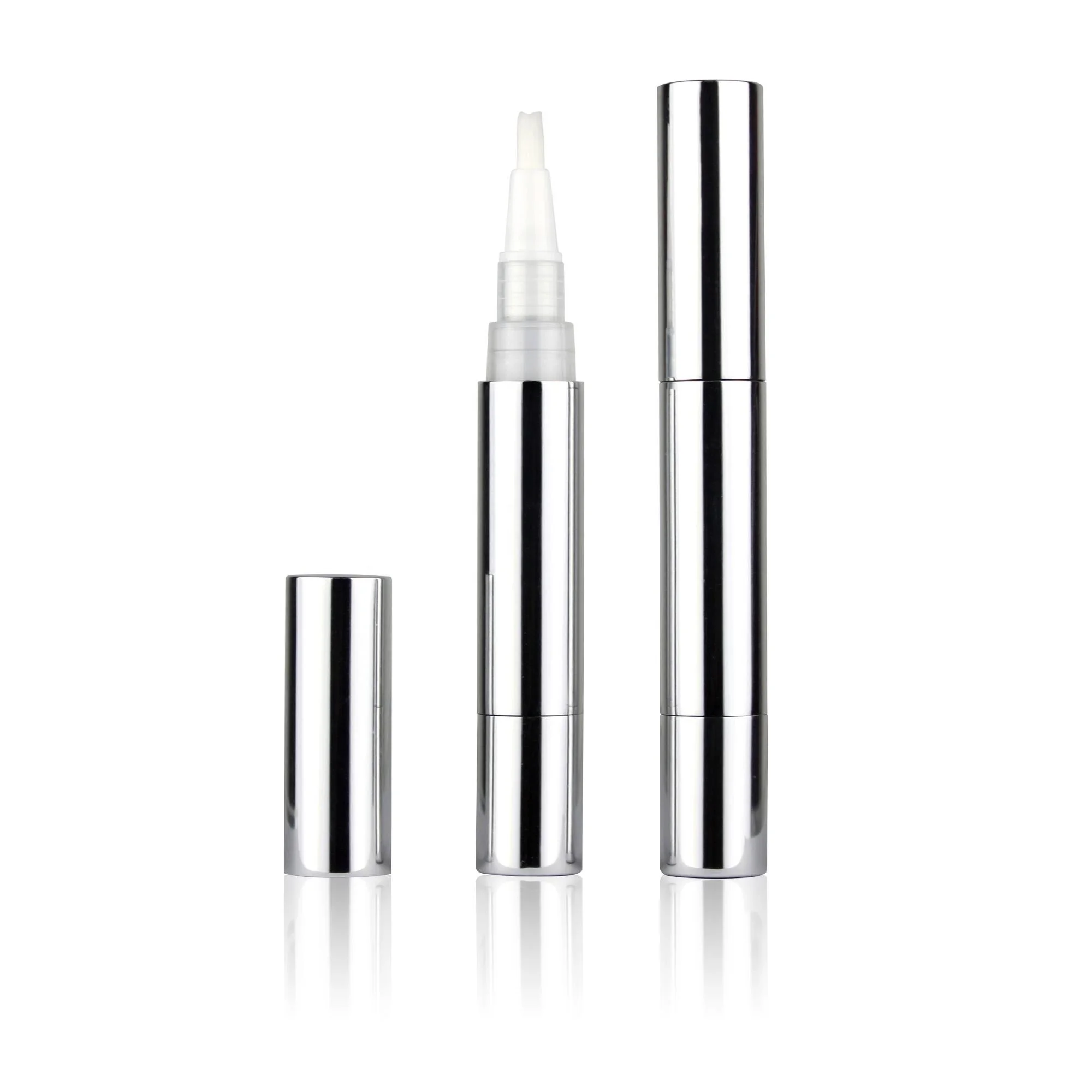 2021 пустой контейнер для блеска для губ, алюминиевая Косметическая ручка с различными наконечниками