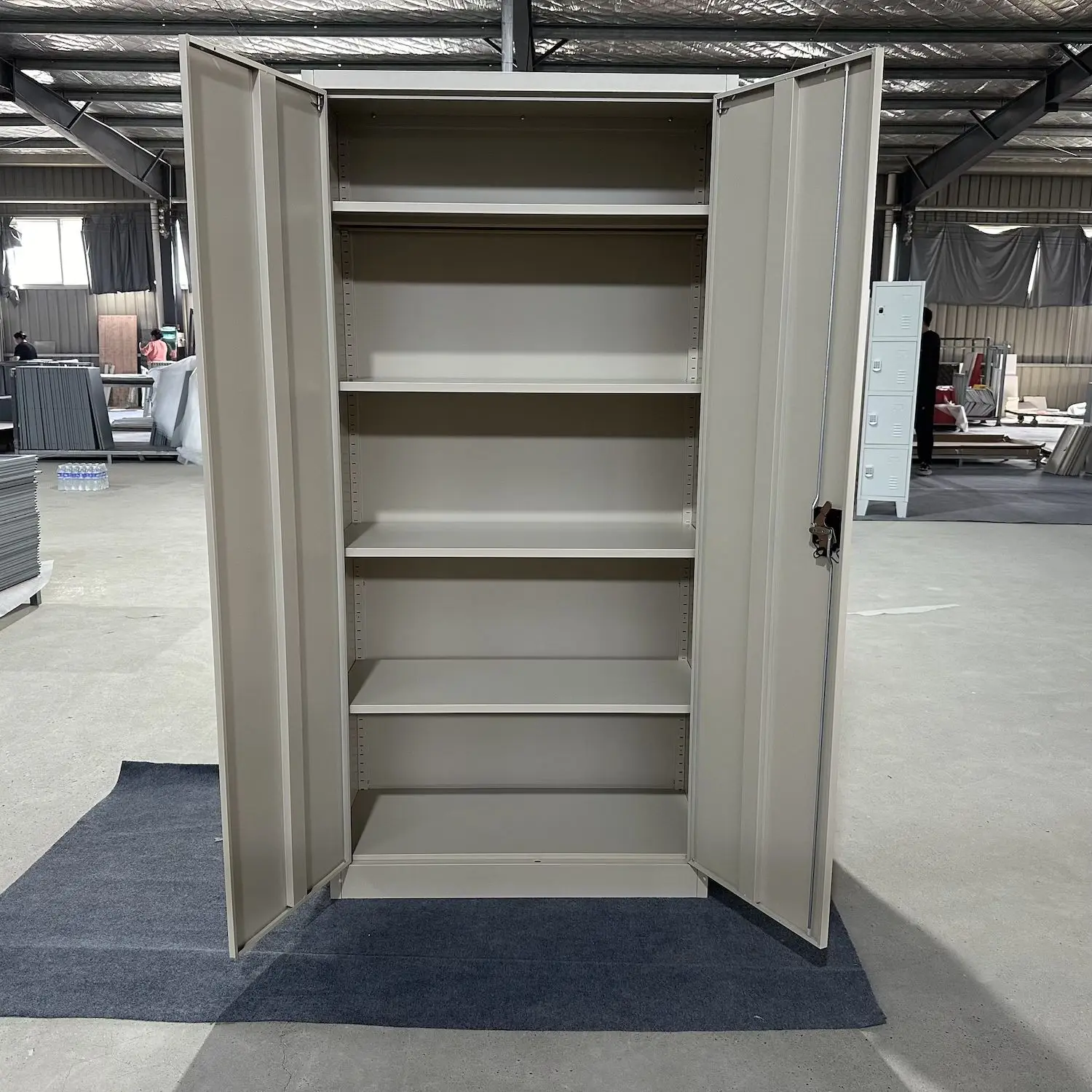LAKSHYO Hot Sales Good Price File Cabinet With 2 Door Steel Office Furniture Storage Filing Cabinet Metal Cupboards For Office