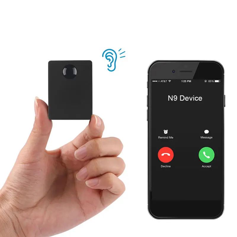N9 Discreet GSM Audio Listening Device GPS Tracker Automatic Call Back 2G GSM Voice Recorder