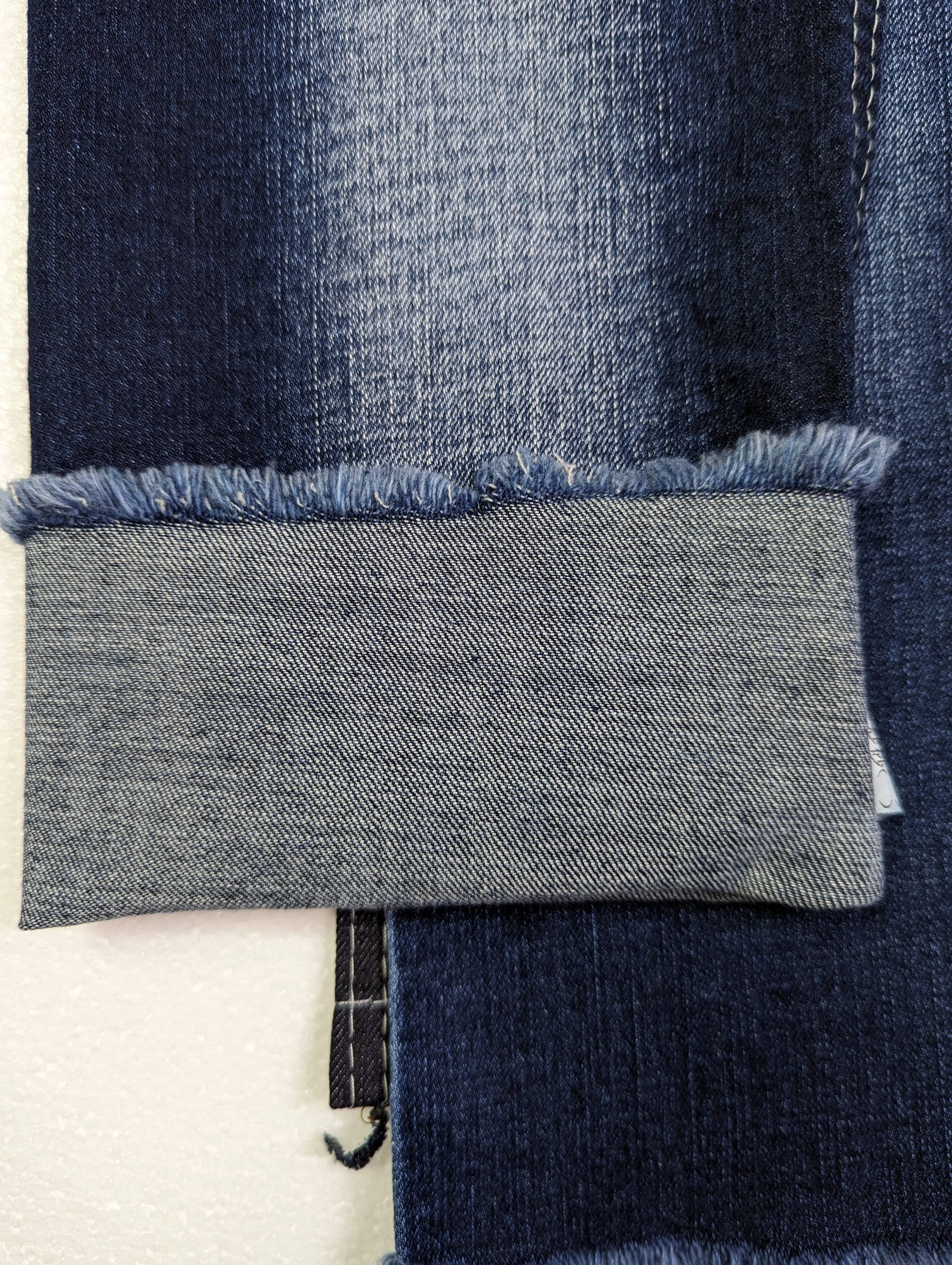 jeans denim fabric cotton polyester  spandex power stretch materials  for jeans