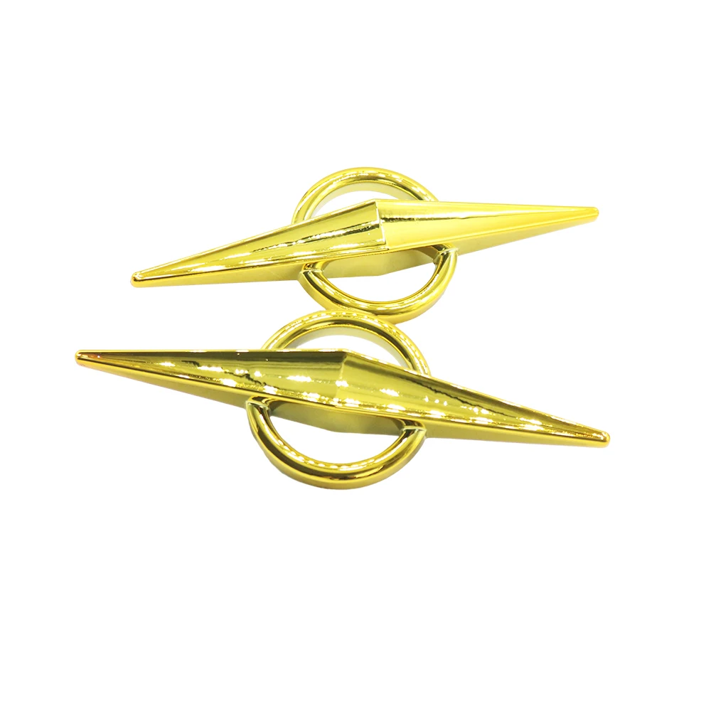 Wholesale Furniture Tables Plastic Sofa Accessories Gold V-Shaped Furniture Hardware Sofa Decorative Buckles