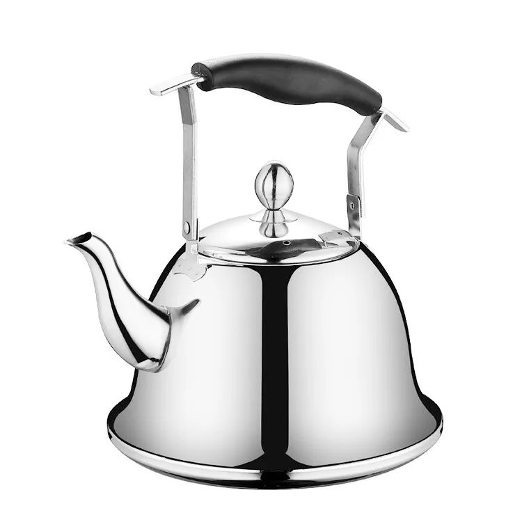 Tea Pot Water Kettle Hot Sale Stainless Steel Mirror Kitchen Metal OEM Knob Inside Handle Feature Bottom Eco Material Origin GUA