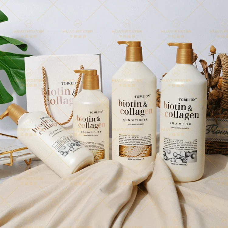 Torrlion Private Label Pure Natural Organic Hair Care Set Deep Water Moisturize Ginger Hair Shampoo And Conditioner