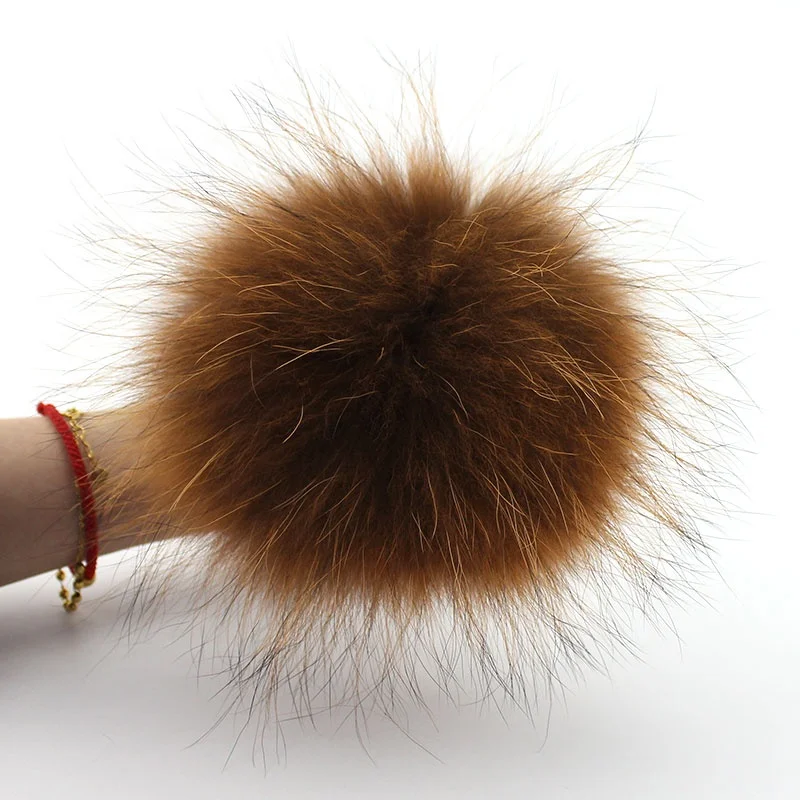 
Racoon Fur Pom Poms Balls 100% Real Ball China Raccoon Fur 