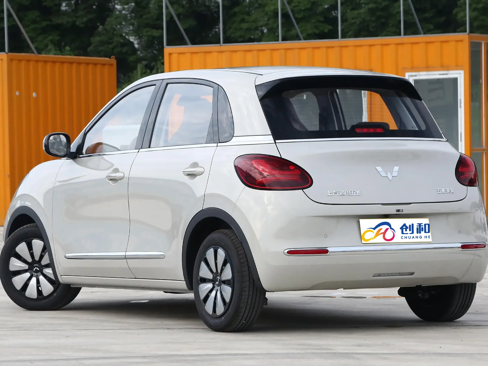 2023 Wuling Bingo Mini EV Car 203km Range 4-Seater Hybrid New Energy Vehicle Auto Gear Box Left Steering-Hot Selling