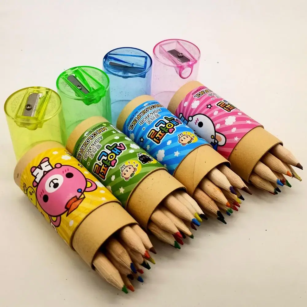 Profesional eco recycle rainbow colored pencil colored drawing pencil wholesale colored pencil
