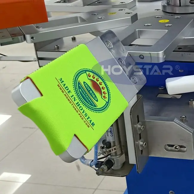 foam can cooler printing machine neoprene koozie screen printer drinking koozie printing