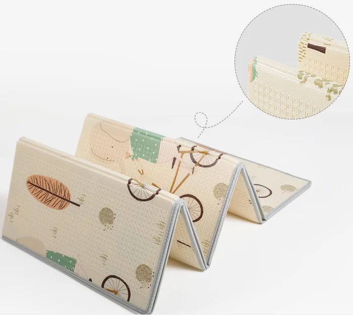 Складной мультяшный детский игровой коврик Xpe 200*180 см, детский коврик-пазл, детский коврик для скалолазания, детский коврик, детские игровые коврики