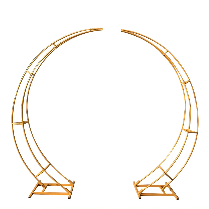 HOT SALE Metal arch wedding stand backdrop background stage props for wedding hotel events party decoration