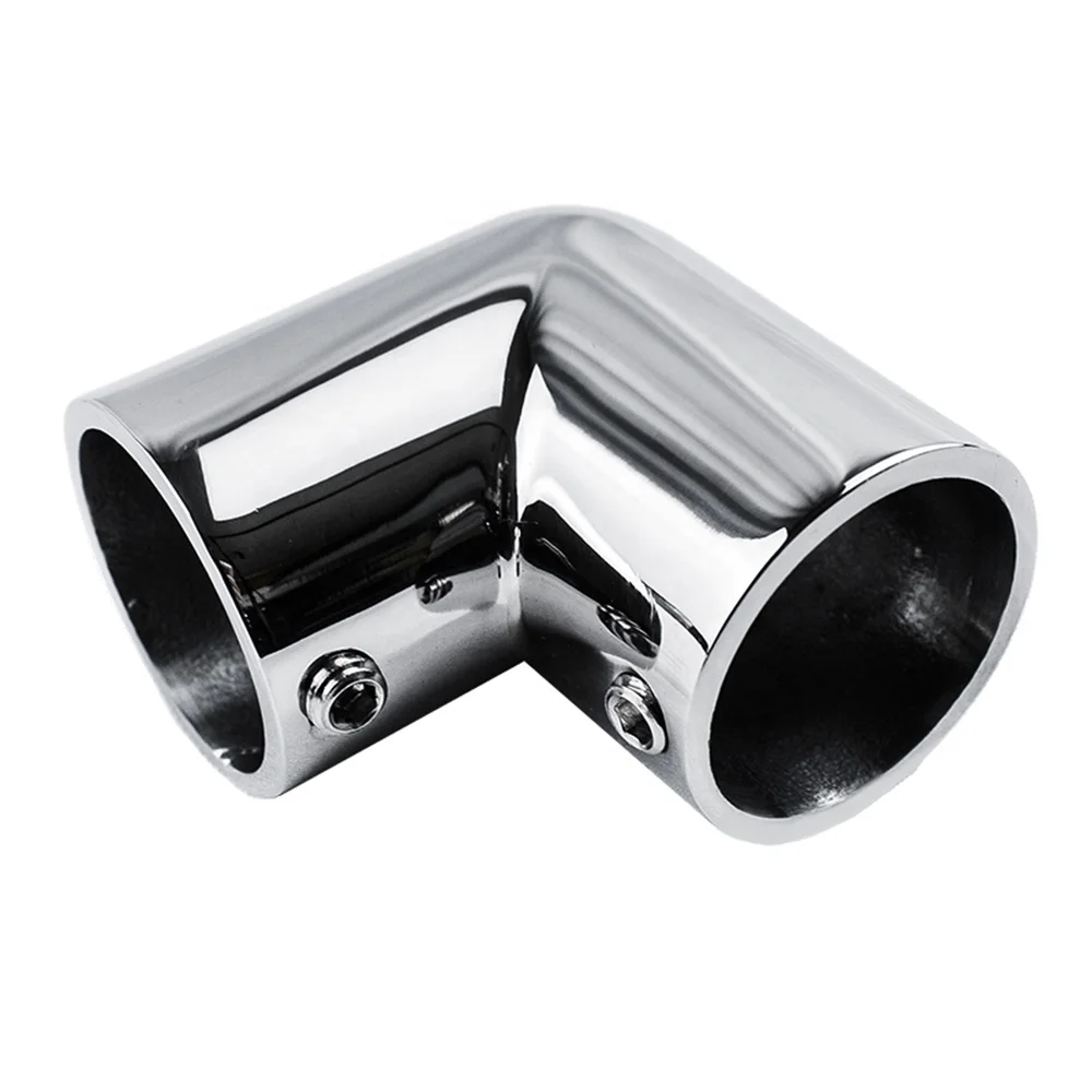 High Quality 316 Stainless Steel 90 Degree Boat Marine Stanchion Elbow for Boat