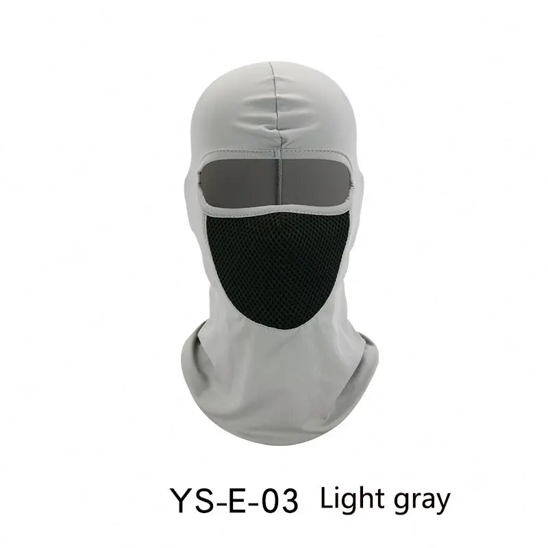 Breathable Sunscreen Headgear Hat Windproof Mesh Outdoor Face Mask Motorcycle Balaclava Hood
