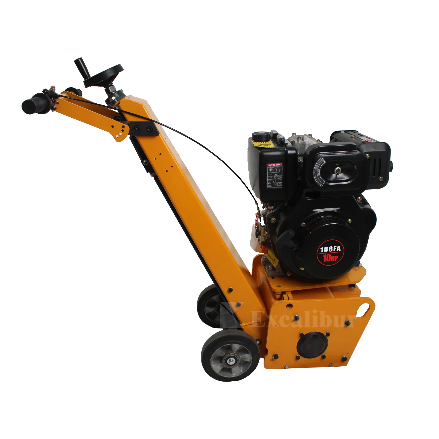 CE Qualified Diesel Gasoline Engine 7 10 13 Hp Floor Scraper Wood Removing Machine Concrete Scarifier For Road